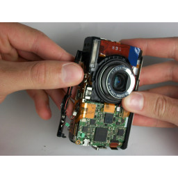 Замена верхней панели Canon Powershot SD880